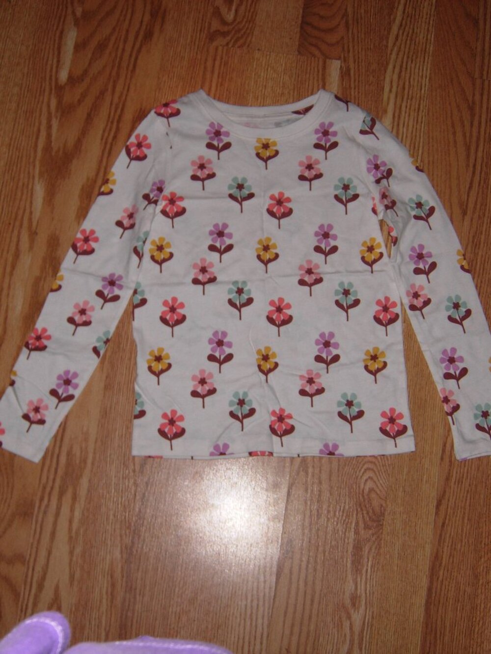 Jumping Beans Floral Long Sleeve T-Shirt 8